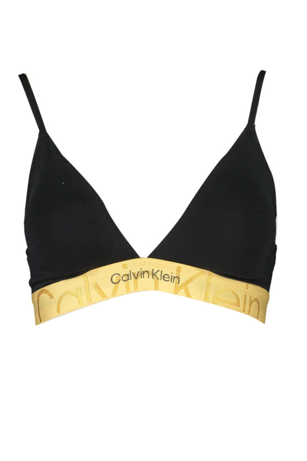 Calvin Klein Reggiseno A Triangolo Donna Nero