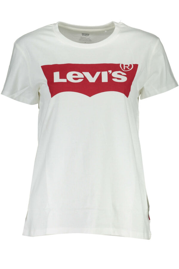 Levi's T-Shirt Maniche Corte Donna Bianco
