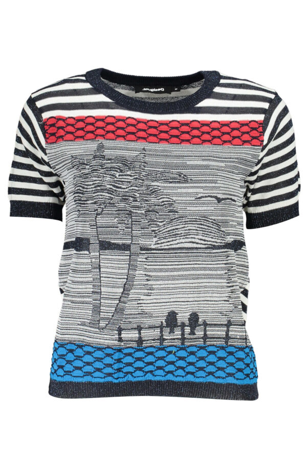 Desigual Maglia Donna Blu