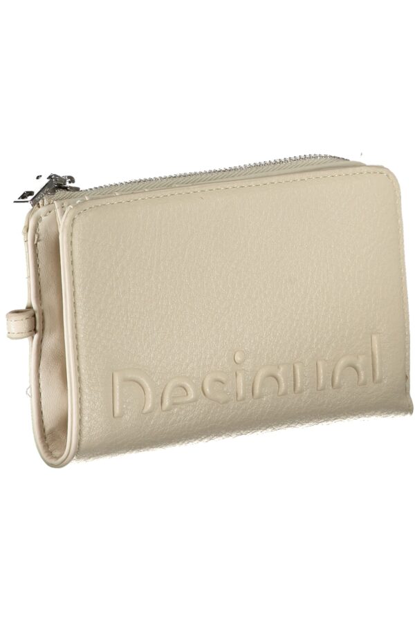 Desigual Portafoglio Donna Beige