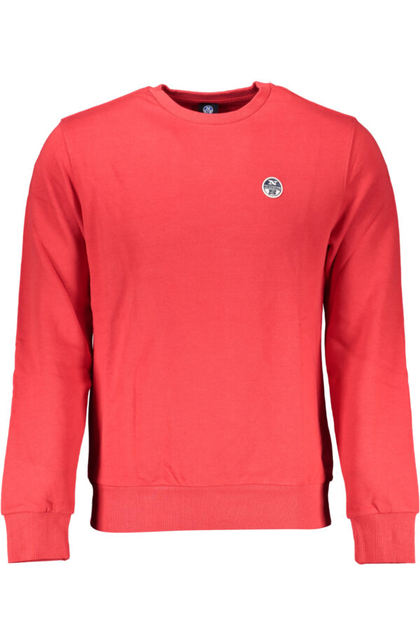 North Sails Felpa Senza Zip Uomo Rosso