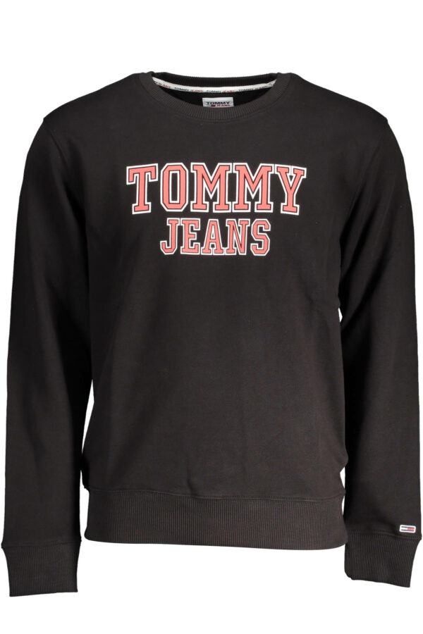 Tommy Hilfiger Felpa Senza Zip Uomo Nero