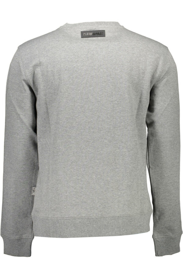 Plein Sport Felpa Senza Zip Uomo Grigio