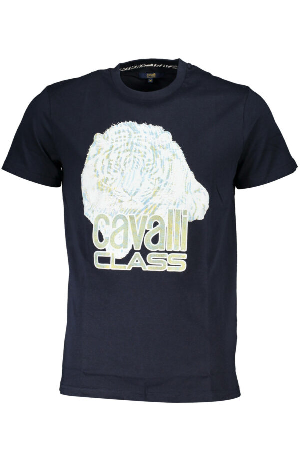 Cavalli Class T-Shirt Maniche Corte Uomo Blu