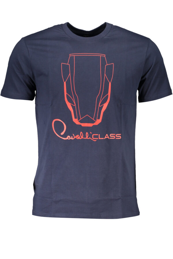 Cavalli Class T-Shirt Maniche Corte Uomo Blu