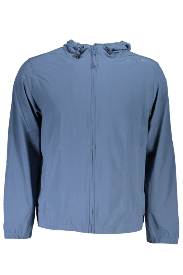 Calvin Klein Felpa Con Zip Uomo Blu