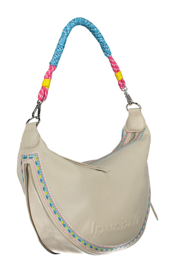 Desigual Borsa Donna Bianco
