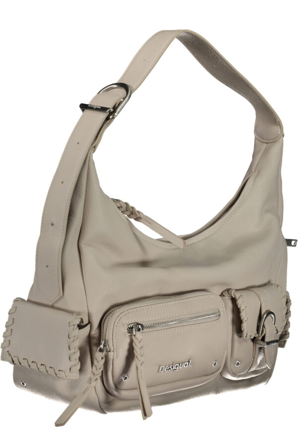 Desigual Borsa Donna Bianco