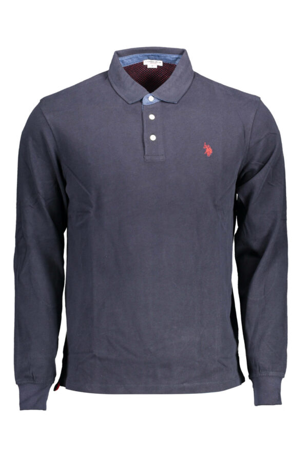 U.s. Polo Polo Maniche Lunghe Uomo Blu