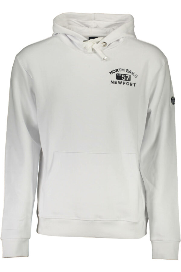 North Sails Felpa Senza Zip Uomo Bianco