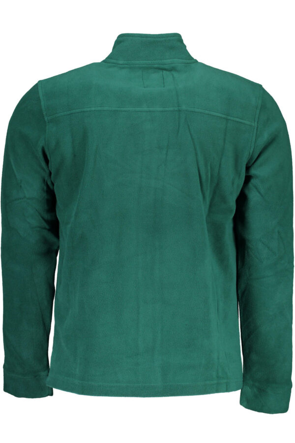 Gian Marco Venturi Felpa Con Zip Uomo Verde
