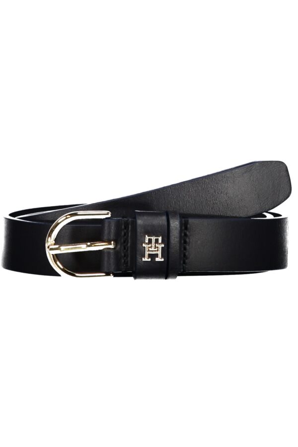 Tommy Hilfiger Cintura In Pelle Donna Blu