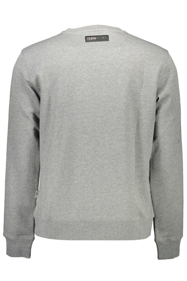 Plein Sport Felpa Senza Zip Uomo Grigio
