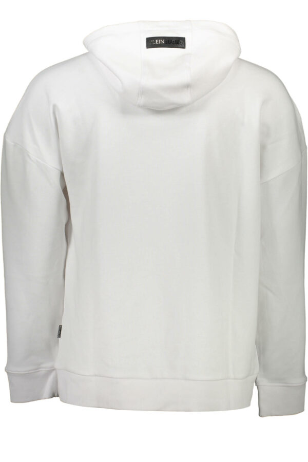 Plein Sport Felpa Senza Zip Uomo Bianco
