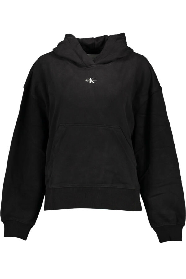 Calvin Klein Felpa Senza Zip Donna Nero