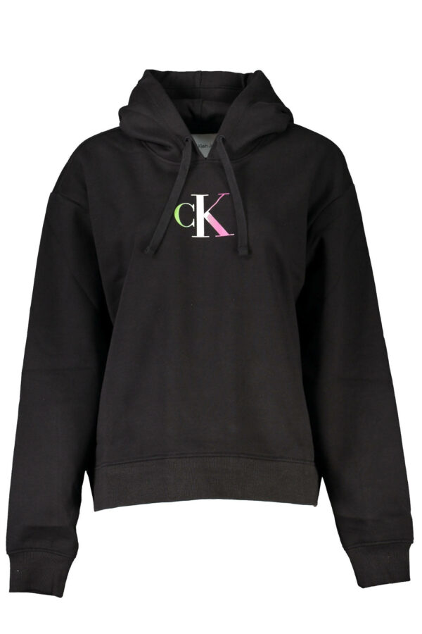 Calvin Klein Felpa Senza Zip Donna Nero