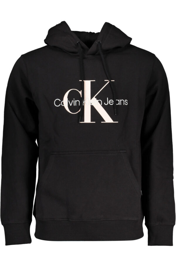 Calvin Klein Felpa Senza Zip Uomo Nero