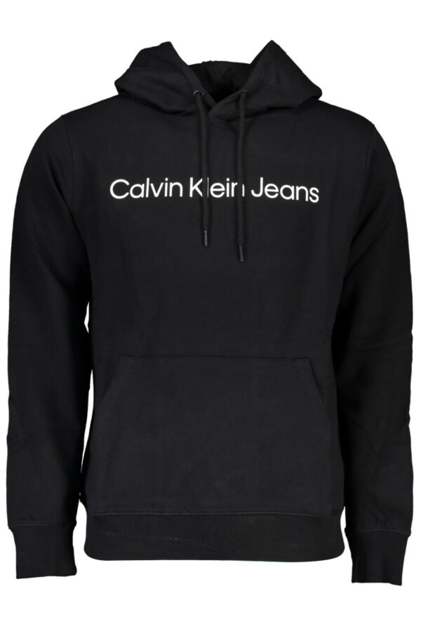 Calvin Klein Felpa Senza Zip Uomo Nero