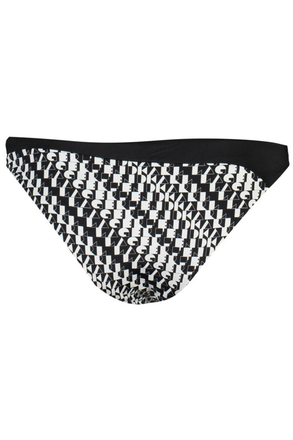 Karl Lagerfeld Beachwear Costume Parte Sotto Donna Nero