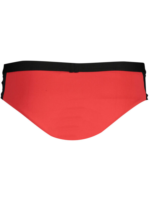 Karl Lagerfeld Beachwear Costume Parte Sotto Donna Rosso