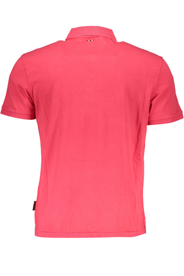 Napapijri Polo Maniche Corte Uomo Rosa