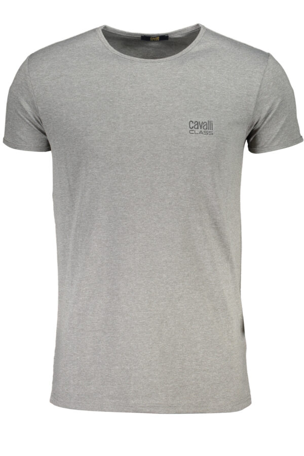 Cavalli Class T-Shirt Maniche Corte Uomo Grigio