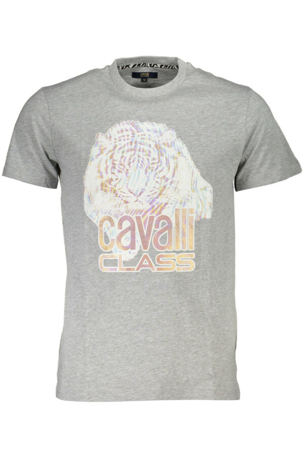 Cavalli Class T-Shirt Maniche Corte Uomo Grigio