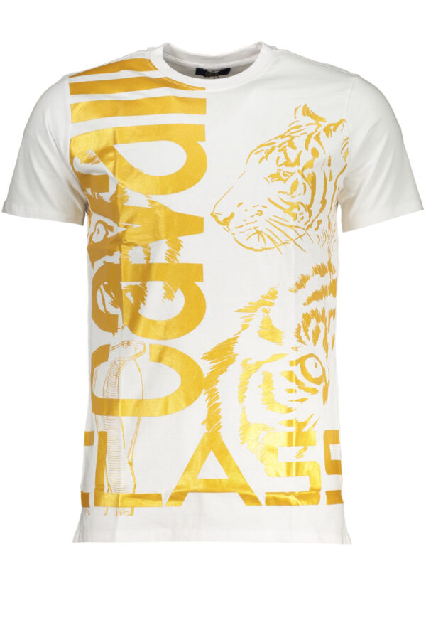 Cavalli Class T-Shirt Maniche Corte Uomo Bianco
