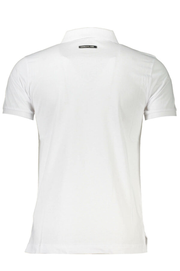 Cavalli Class Polo Maniche Corte Uomo Bianco