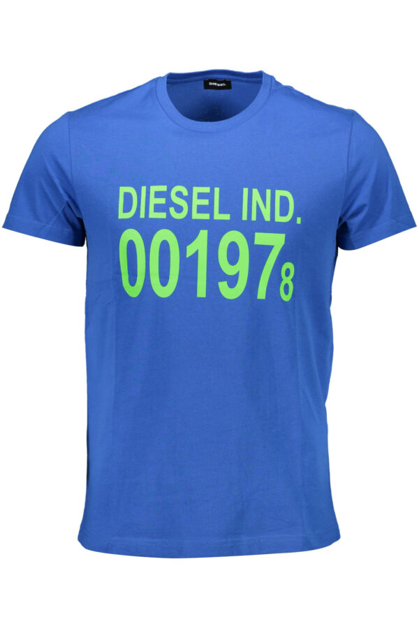 Diesel T-Shirt Maniche Corte Uomo Blu