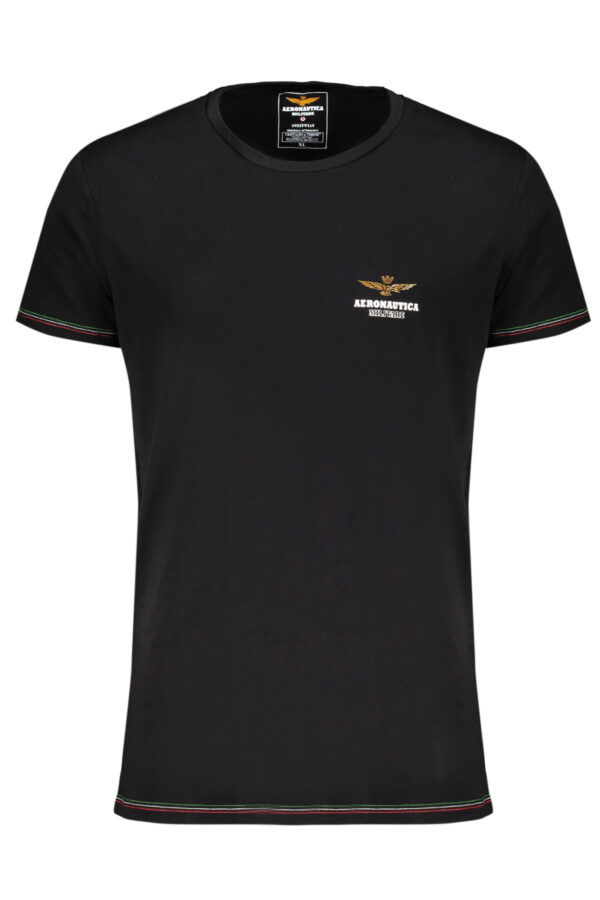 Aeronautica Militare T-Shirt Esternabile Uomo Nero
