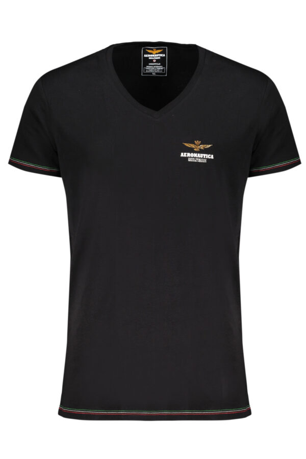Aeronautica Militare T-Shirt Esternabile Uomo Nero
