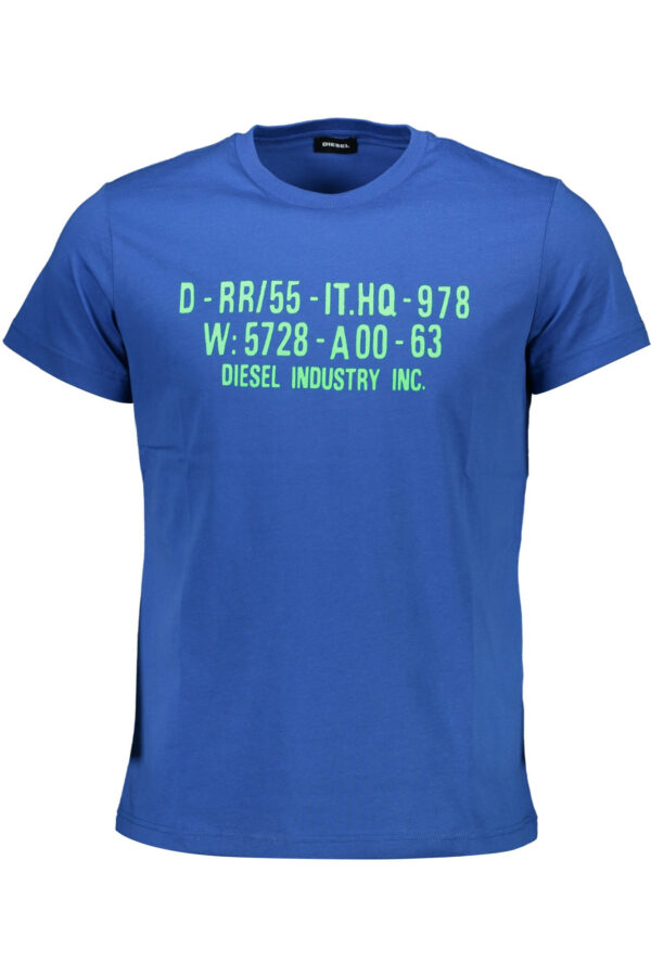 Diesel T-Shirt Maniche Corte Uomo Blu