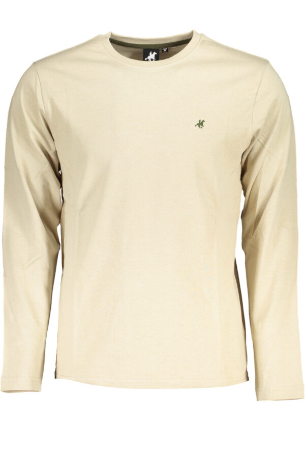 U.s. Grand Polo T-Shirt Maniche Lunghe Uomo Beige