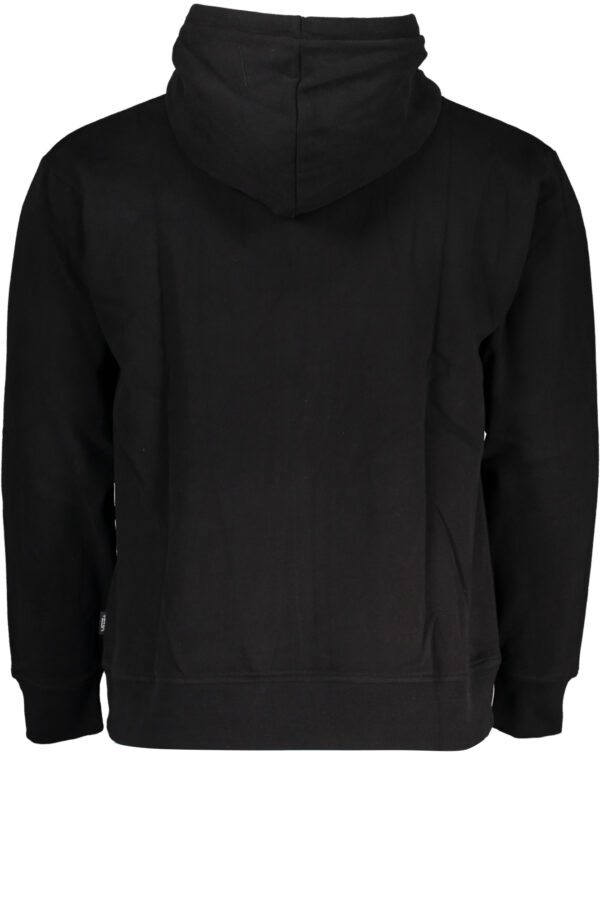 Vans Felpa Con Zip Uomo Nero