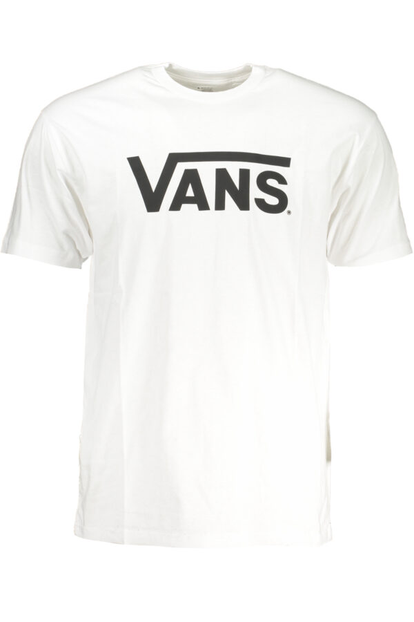 Vans T-Shirt Maniche Corte Uomo Bianco