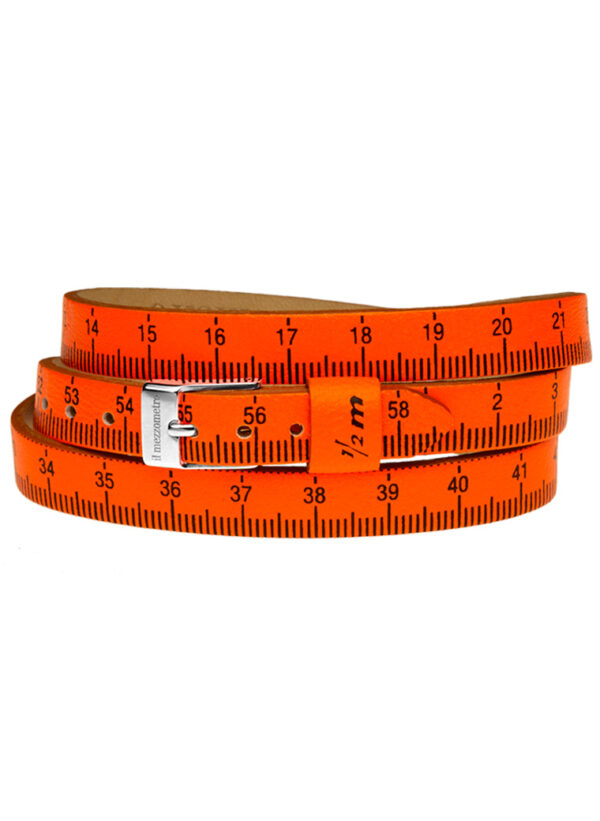 Il Mezzometro Mod. Fluo - Bracciale In Pelle/leather Bracelet