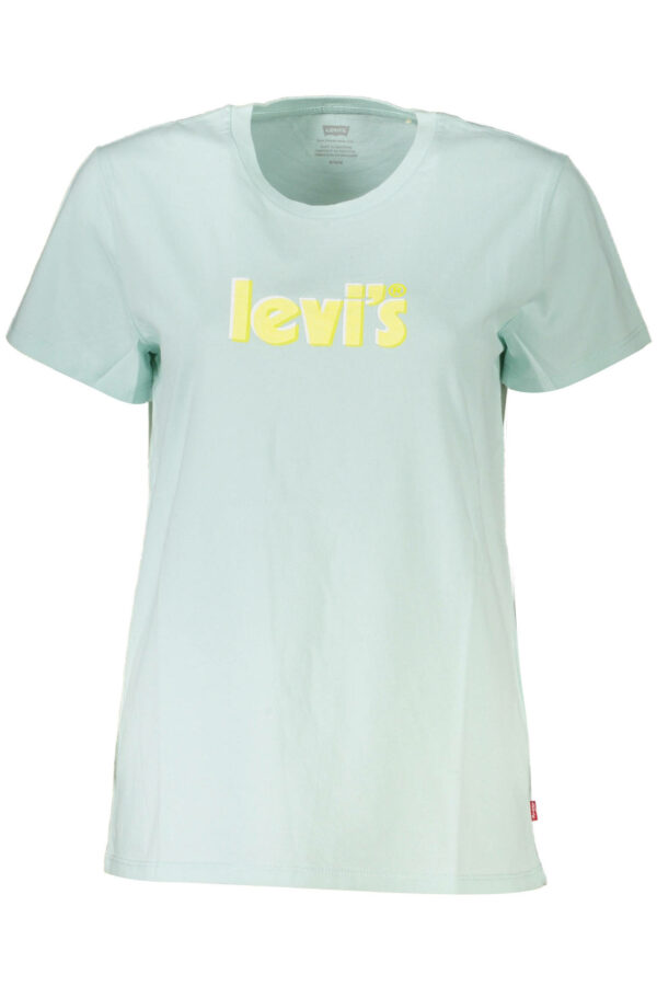 Levi's T-Shirt Maniche Corte Donna Azzurro