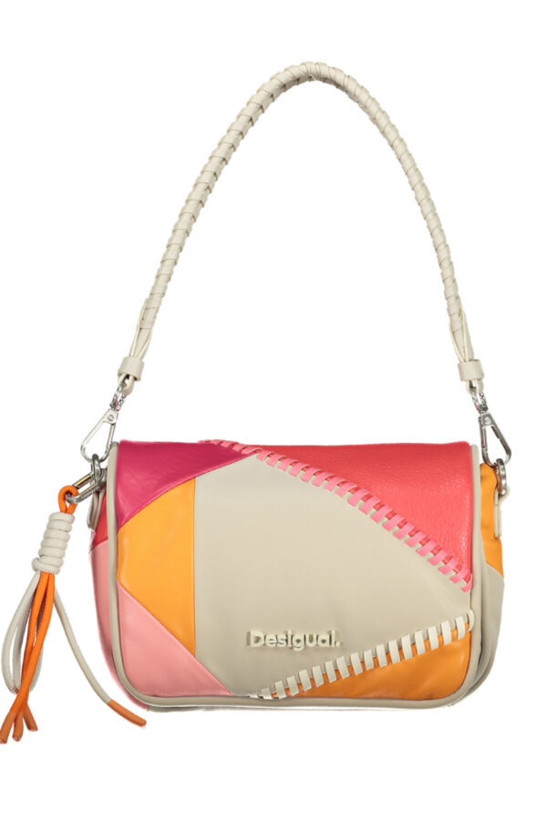 Desigual Borsa Donna Bianco