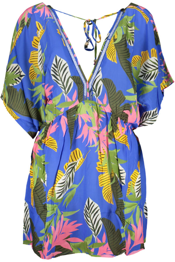 Desigual Abito Corto Donna Blu