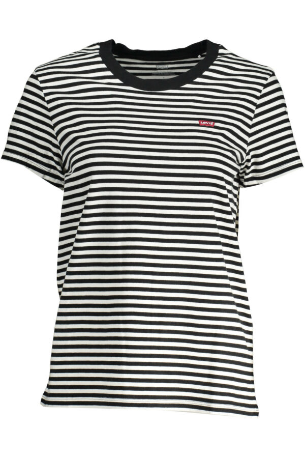 Levi's T-Shirt Maniche Corte Donna Nero