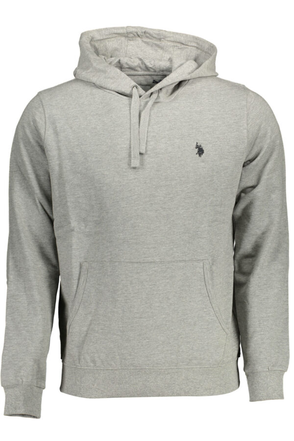 U.s. Polo Felpa Senza Zip Uomo Grigio