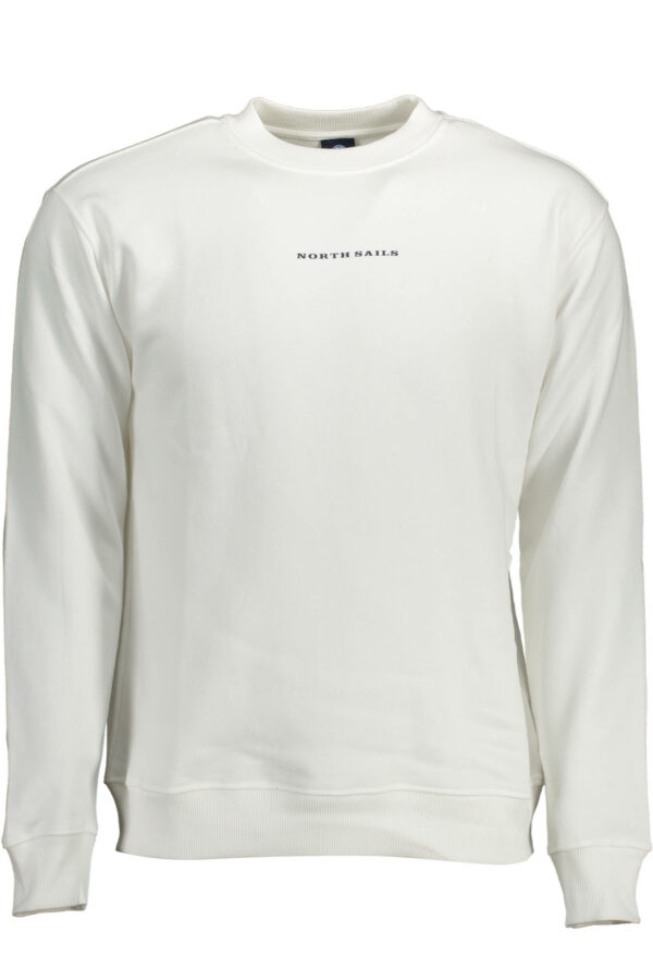 North Sails Felpa Senza Zip Uomo Bianco