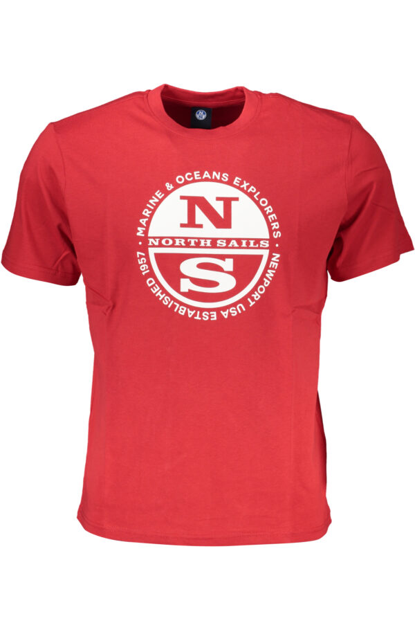 North Sails T-Shirt Maniche Corte Uomo Rosso