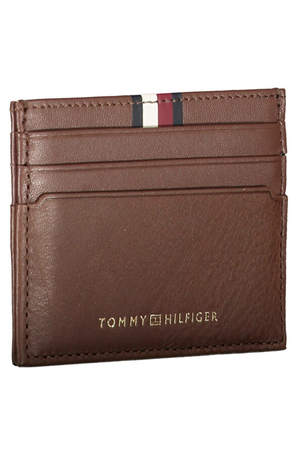 Tommy Hilfiger Portafoglio Uomo Marrone