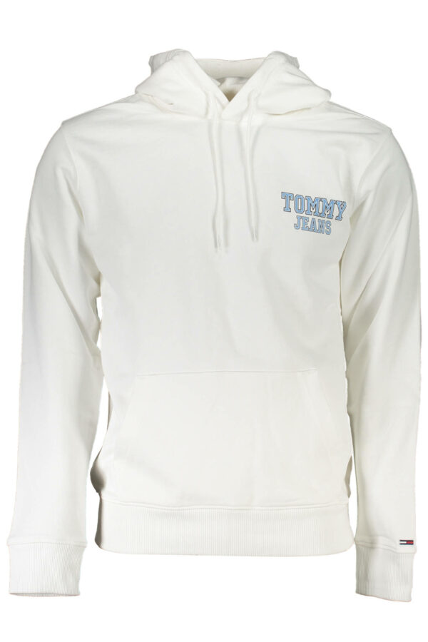 Tommy Hilfiger Felpa Senza Zip Uomo Bianco