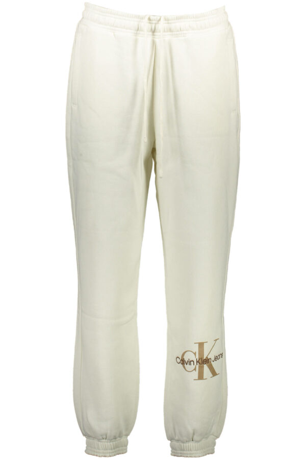 Calvin Klein Pantalone Donna Bianco
