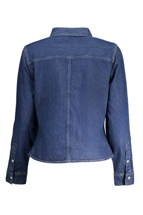 Calvin Klein Camicia Maniche Lunghe Donna Blu