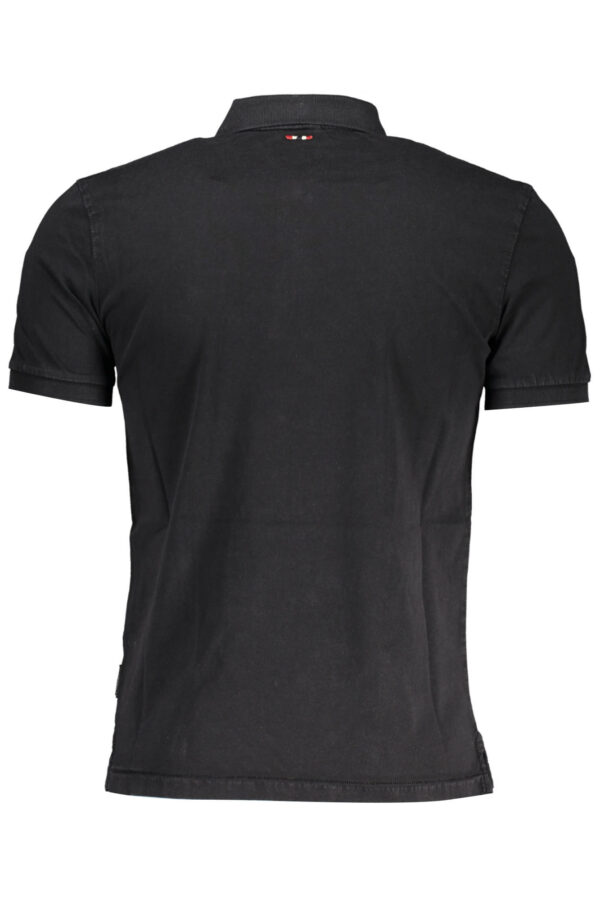 Napapijri Polo Maniche Corte Uomo Nero