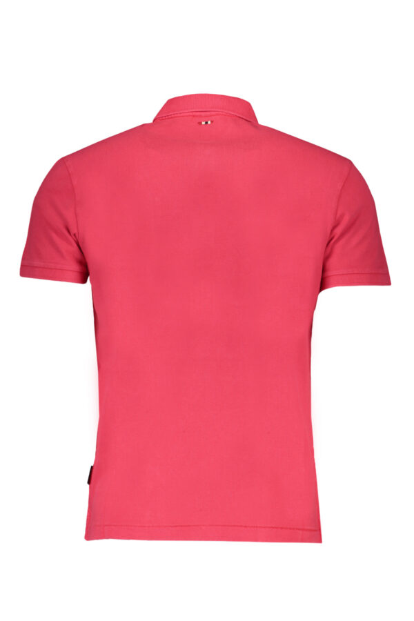 Napapijri Polo Maniche Corte Uomo Rosa